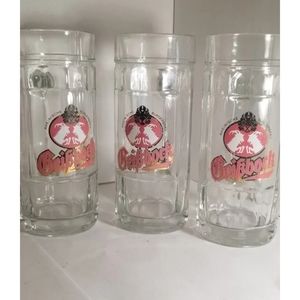 Vintage German Beer Glasses set of (3)